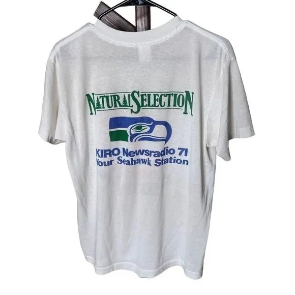 VTG 80s Seahawks “Raider Busters” T Shirt USA Large - Picture 3 of 4